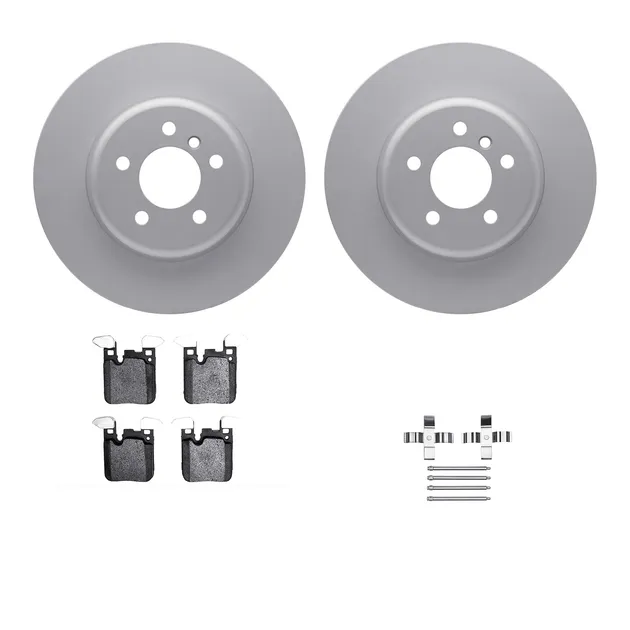 R1 Concepts WDWH1-31091 Brake Rotor- Carbon Coated W/ Ceramic Pads & Hdw